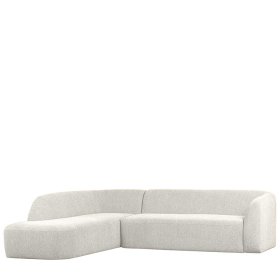 Skandi Design Couchecke Gordon in Cremefarben meliert mit Armlehne – Ansicht 2
