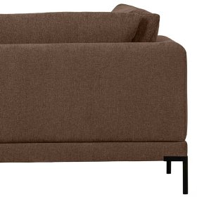 Chaiselongue Lehne links Rio in Braun - Modulsofa Element – Ansicht 7