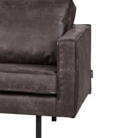 Loungesofa Brunca in Schwarz modern – Ansicht 5