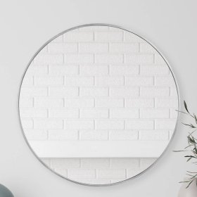 Wandspiegel Ariadne in Silberfarben 70 cm breit – Ansicht 2