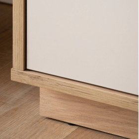 Highboard Vitrine Ikba mit Glastüren 164 cm breit – Ansicht 5