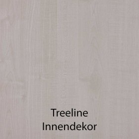 Graugrüner Schlafzimmerschrank Forjan mit Spiegeltür rechts und drei Schubladen – Ansicht 8