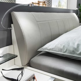 Komplettschlafzimmer Xarina in Hellgrau und Weiß Made in Germany (vierteilig) – Ansicht 8