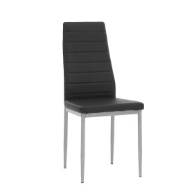Esszimmerstuhl Set Legano in Schwarz Kunstleder günstig (4er Set) – Ansicht 2