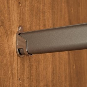 Drehtürenschrank Viramiru in Champagner & Eiche Bianco 149 cm breit – Ansicht 9