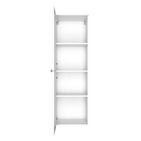 Weißer Hochschrank Folcora 40 cm breit 2-türig – Ansicht 4