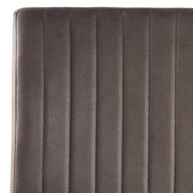 Polsterstuhl Set Canida in Anthrazit Microfaser mit 50 cm Sitzhöhe (2er Set) – Ansicht 5