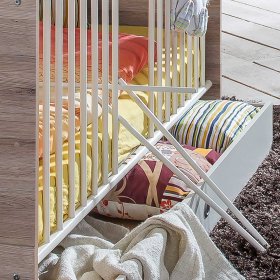 Babybett Nokadura Made in Germany mit Umbauseiten – Ansicht 5