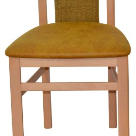 Stühle Esszimmer Romtada in Buchefarben und Ocker Gelb (2er Set) – Ansicht 6