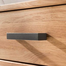 Flurbank Dulcian aus Eiche Massivholz 90 cm breit – Ansicht 5