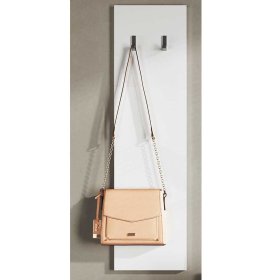 Komplett Garderobe Jalton in Weiß Hochglanz 91 cm breit (dreiteilig) – Ansicht 6