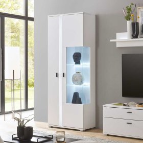 Wohnzimmervitrinenschrank Constantin mit LED Beleuchtung in modernem Design – Ansicht 8