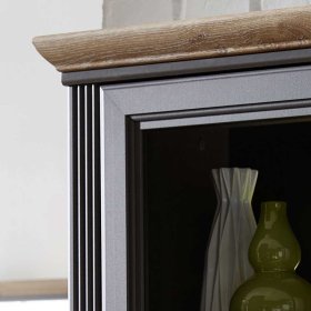 Wohnkombination Valgura im Landhausstil mit LED Beleuchtung (vierteilig) – Ansicht 9