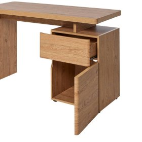 Moderner Schreibtisch Satos in Eichefarben 120 cm breit – Ansicht 3