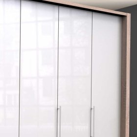 Panorama Schlafzimmerkleiderschrank Andryas 4 türig mit Schubladen – Ansicht 5