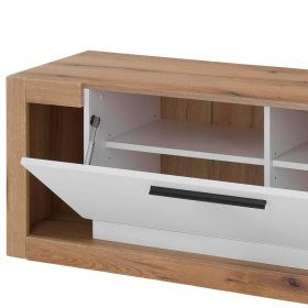 Anbauwand Asprecca 195 cm hoch und 43 cm tief (vierteilig) – Ansicht 14