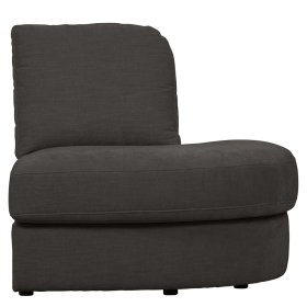 Modulsofa Abschluss Element rechts Trois in Anthrazit 93 cm breit – Ansicht 3