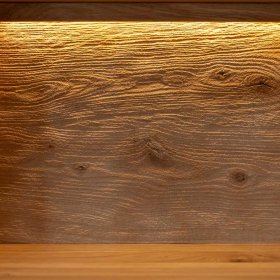 Highboard Deruta mit Glastür und LED Beleuchtung – Ansicht 14