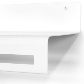 Metall Wandgarderobe Modicca in Weiß 78 cm breit – Ansicht 4