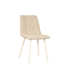 Esszimmerstuhl Vancerta im Skandi Design aus Boucle Stoff – Ansicht 1