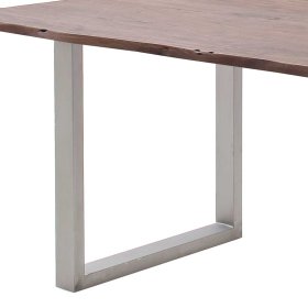 Esstisch Artlos mit natürlicher Baumkante im Industry und Loft Stil – Ansicht 5
