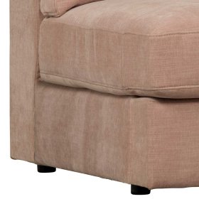 Modulsofa Abschluss Element rechts Oktamian in Rosa aus Webstoff – Ansicht 11