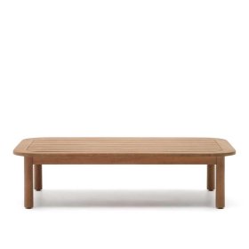 Outdoor Couchtisch Carmel aus Eukalyptusholz 140 cm breit – Ansicht 2