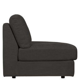 Modulsofa Abschluss Element rechts Trois in Anthrazit 93 cm breit – Ansicht 6
