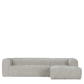 Stoffbezug Eckcouch Riodoru in Beige in modernem Design – Ansicht 3