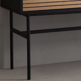 Sideboard Jacrella in Schwarz und Eichefarben im Skandi Design – Ansicht 5