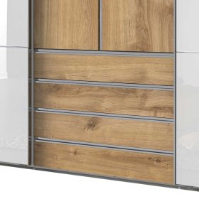 Kleiderschrank Gizmeal mit Dreh- und Schiebetüren Made in Germany – Ansicht 4