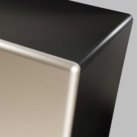Sideboard modern Bertylan mit Bügelgestell 2 Soft Close Türen – Ansicht 5