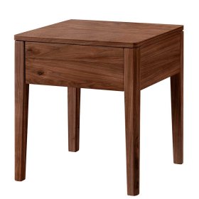 Naturholzbetten Nussbaum Gildas in modernem Design 38 cm Einstiegshöhe – Ansicht 5