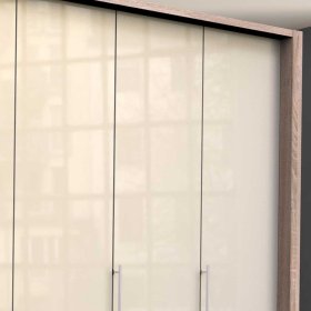 Großer Schlafzimmerkleiderschrank Codumenta mit vielen Schubladen 3 türig – Ansicht 5