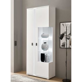 Wohnzimmervitrinenschrank Constantin mit LED Beleuchtung in modernem Design – Ansicht 2