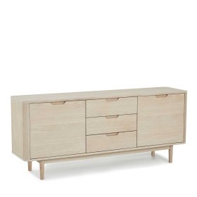 Esszimmersideboard Praguera im Skandi Design mit drei Schubladen – Ansicht 2