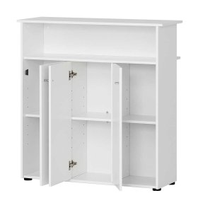 Weiße Empfangstheke Damyant Made in Germany - 111 cm hoch – Ansicht 5