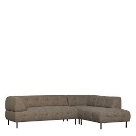 Eckcouch Chimi in Dunkelbraun 267 cm breit - 205 cm tief – Ansicht 4