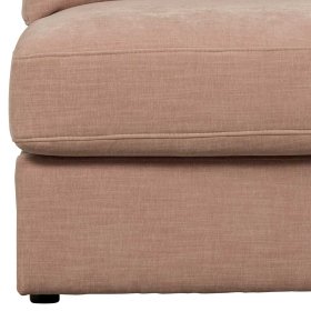 Modulsofa Abschluss Element rechts Oktamian in Rosa aus Webstoff – Ansicht 10