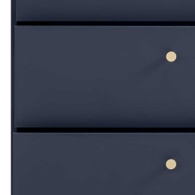 Schlafzimmerset Estren in modernem Design mit Metallgriffen (sechsteilig) – Ansicht 21