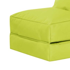 Sitzsack Liege Lika in Gelbgrün Outdoor – Ansicht 2