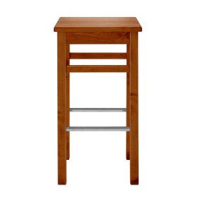 Kiefer Barhocker Kilazo in Bernsteinfarben 75 cm Sitzhöhe – Ansicht 4