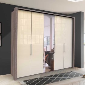 Spiegel Schlafzimmerkleiderschrank Jusic 3 türig modern – Ansicht 2