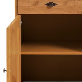 Esszimmerkommode Viaduca in Grau Kiefer teilmassiv im Landhaus Design – Ansicht 7