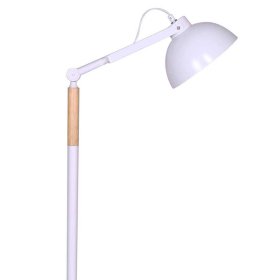 Stehlampe Veteno im nordischen Stil aus Metall und Holz – Ansicht 3