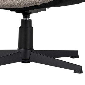 Wohnzimmer Sessel Nell II drehbar mit Boucle Stoff Bezug – Ansicht 11
