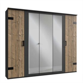 Schlafzimmermöbel modern Vedra im Industrie Stil Made in Germany (vierteilig) – Ansicht 12