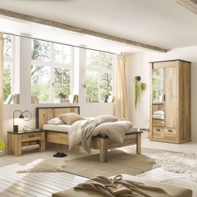 Schlafzimmermöbel Set Studiana im Landhausstil modern (dreiteilig) – Ansicht 2
