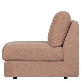 Moderne Modulsofa Element Couch Oktamian in Rosa Einsitzer – Ansicht 5