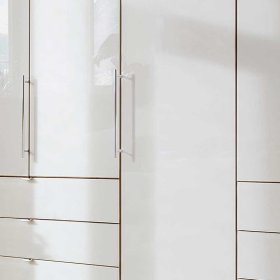 Luxus Komplettschlafzimmer Cnutria in Eiche Bianco und Beige (vierteilig) – Ansicht 8
